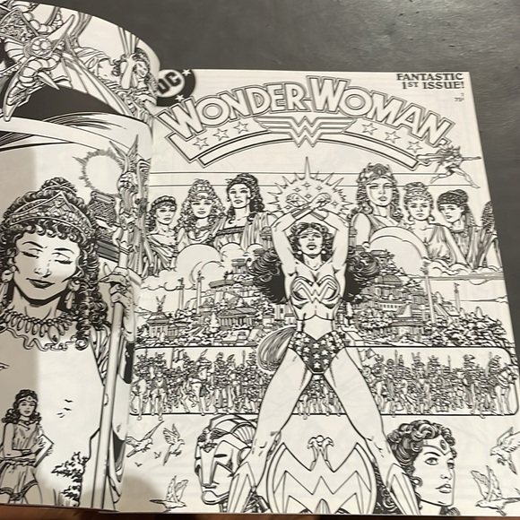 DC Comics Wonder Woman Coloring Book - Picture 5 of 10